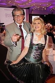 Marianne und Michael Hartl  auf dem Kempinski Fashion Dinner am 23.05.2017 (©Foto:Martin Schmitz)